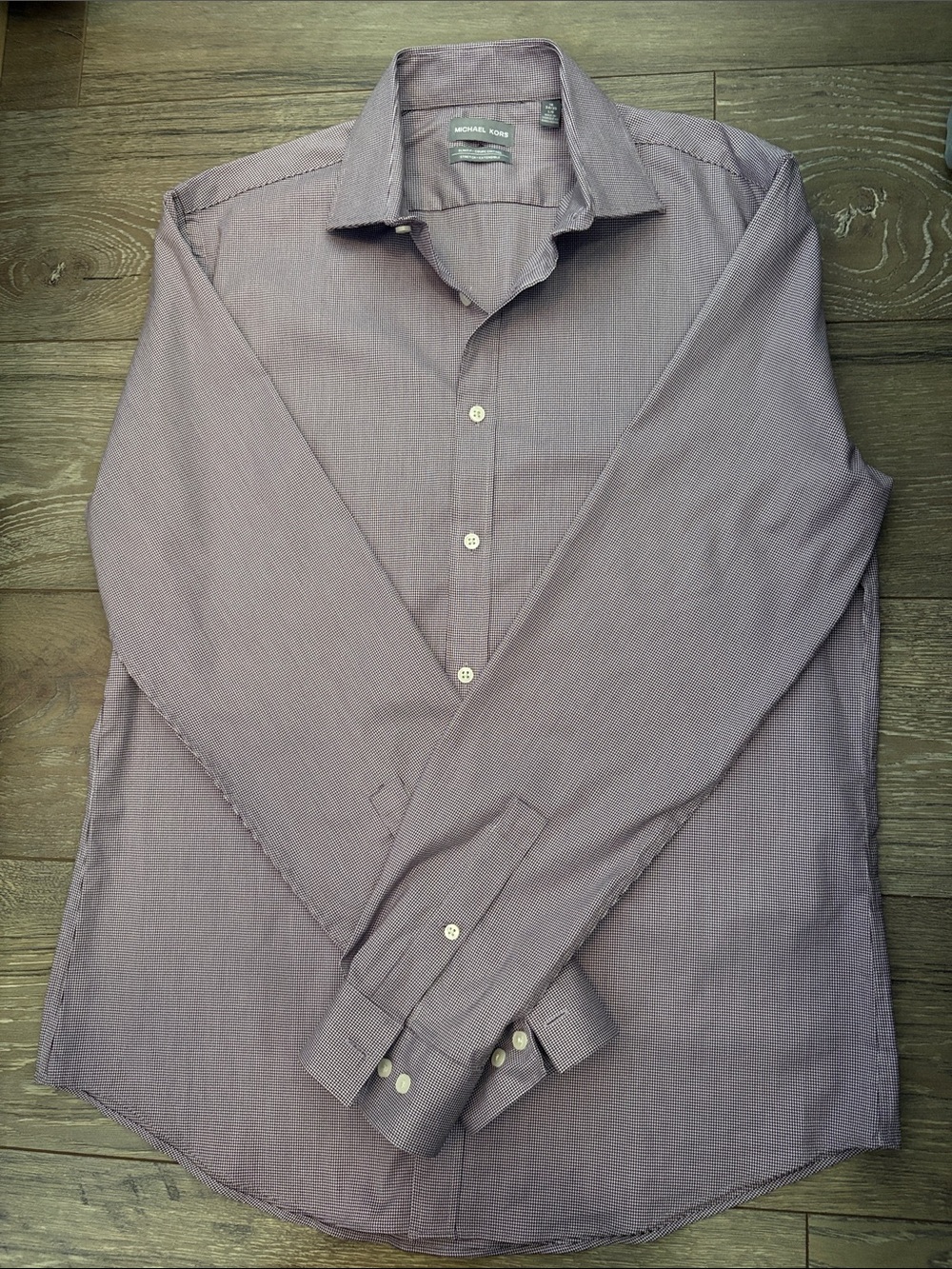 Michael Kors Men's Lavender Dress Shirt